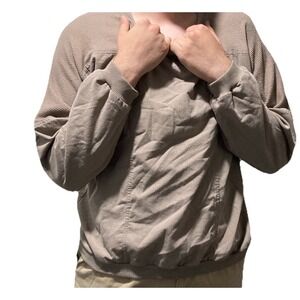 OVO Taupe Crewneck Sweatshirt XL Lightweight Pullover Minimalist Streetwear